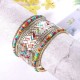 Bangle Stackable Bracelet Set For Women Layering Statement Bead Wrap Bangle Bohemian Indian Colorful Bracelet Fashion Bangle Stackable Bracelet Set For Women Layering Statement Bead Wrap Bangle Bohemian Indian Colorful Bracelet Fashion